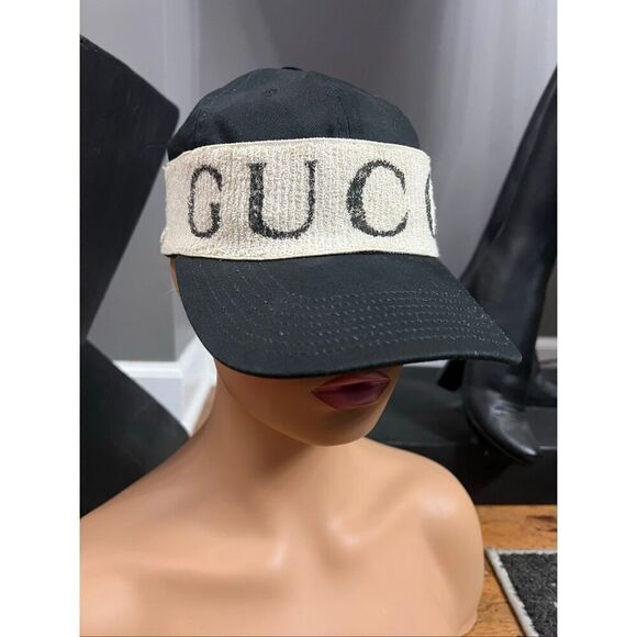 Gucci Unisex Black Canvas White Headband
Cabardine Baseball Hat L/59 main image 14